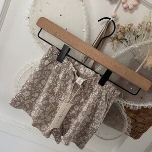 Colored Organics Toddler 3T floral shorts